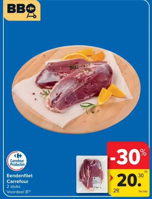 Promotie: Eendenfilet