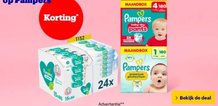Aanbieding: Pampers