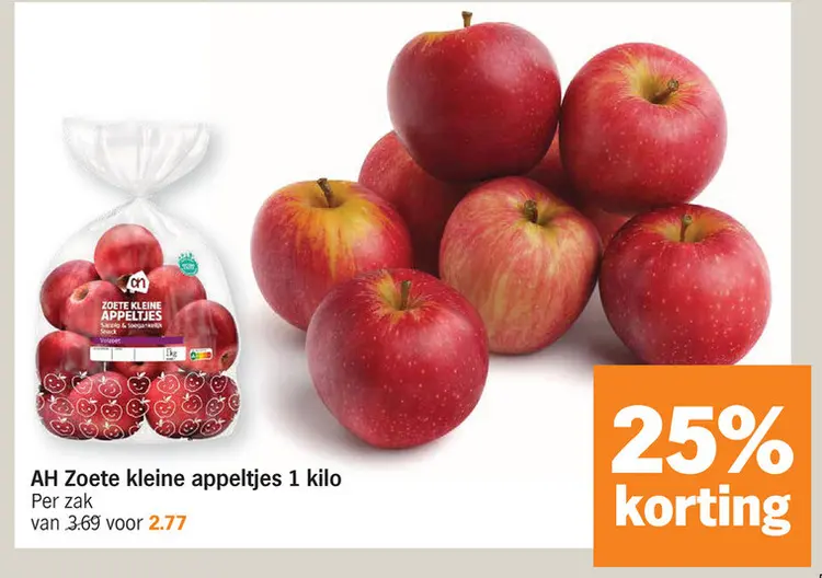 Aanbieding: Zoete kleine appeltjes