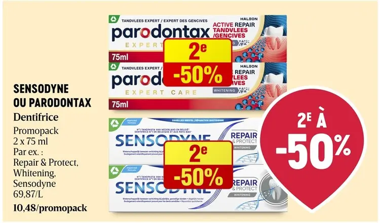 Offre: Dentifrice