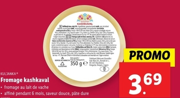 Offre: Fromage kashkaval