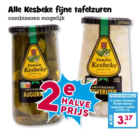 Aanbieding: fijne tafelzuren