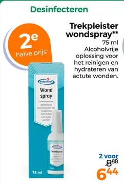 Aanbieding: Trekpleister wondspray