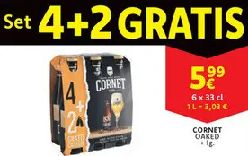 Aanbieding: Cornet oaked