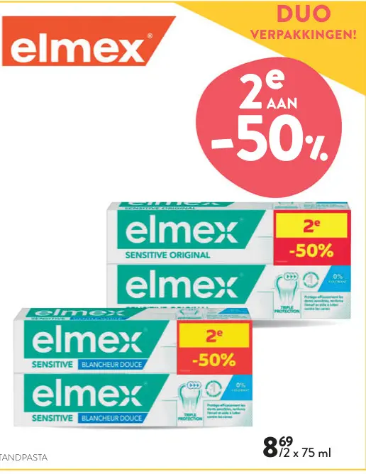 Aanbieding: elmex SENSITIVE ORIGINAL