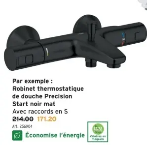 Offre: Robinet thermostatique de douche Precision Start