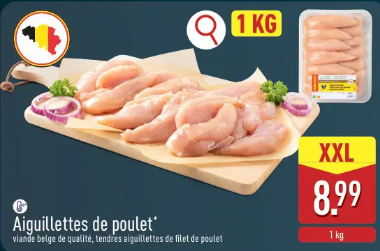 Offre: Aiguillettes de poulet