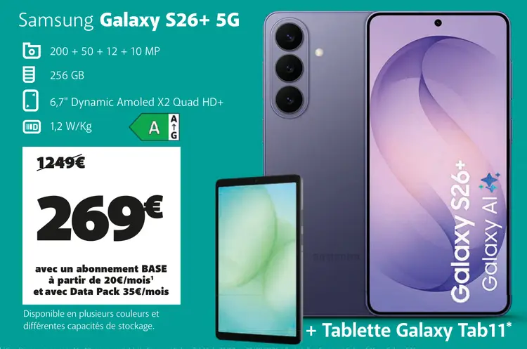 Offre: Galaxy S26+ 5G