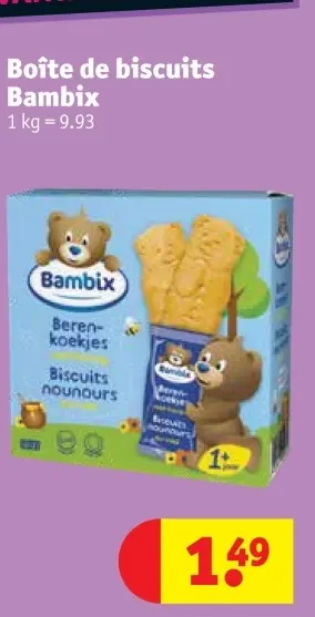 Offre: Boîte de biscuits
