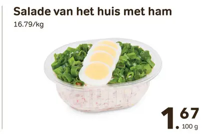 Promotie: Salade met ei en bieslook