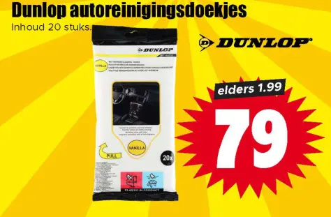 Aanbieding: Autoreinigingsdoekjes
