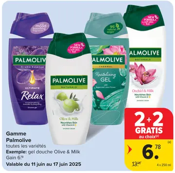 Offre: Gamme Palmolive
