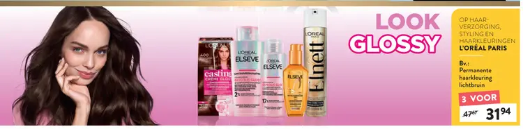 Promotie: Permanente haarkleuring lichtbruin