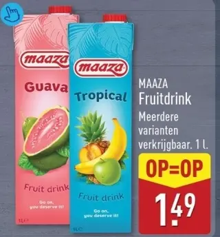 Aanbieding: Fruitdrink