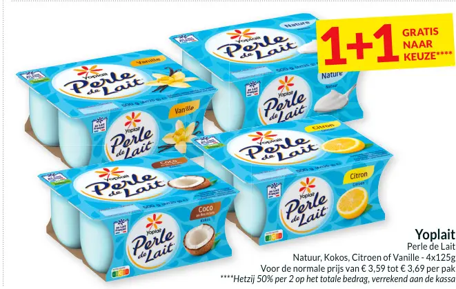Promotie: Perle de Lait
