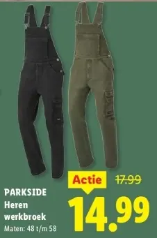 Aanbieding: Heren werkbroek