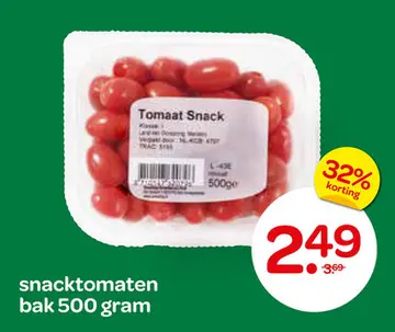 Aanbieding: Tomaat Snack