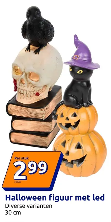 Aanbieding: Halloween figuur met led
