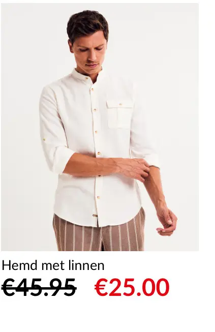 Promotie: Hemd met linnen