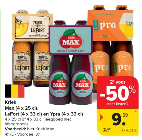 Promotie: Kriek Max, LeFort en Ypra