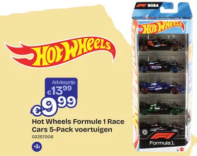 Aanbieding: Formule 1 Race Cars 5-Pack voertuigen