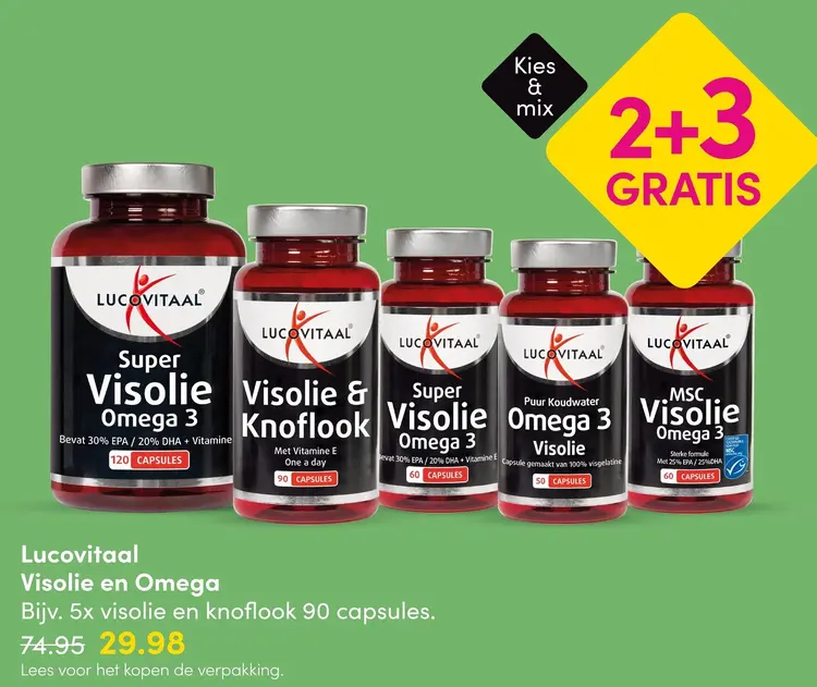 Aanbieding: Visolie en Omega