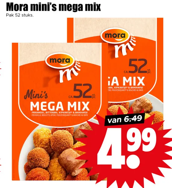 Aanbieding: Mora mini's mega mix