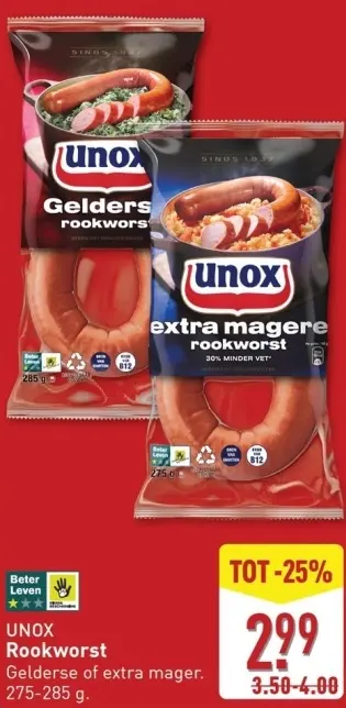 Aanbieding: Rookworst