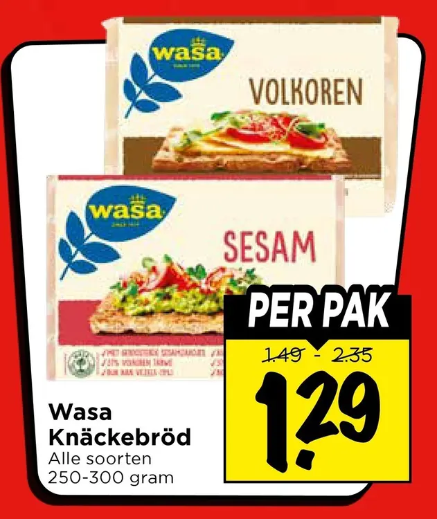 Aanbieding: Knäckebröd