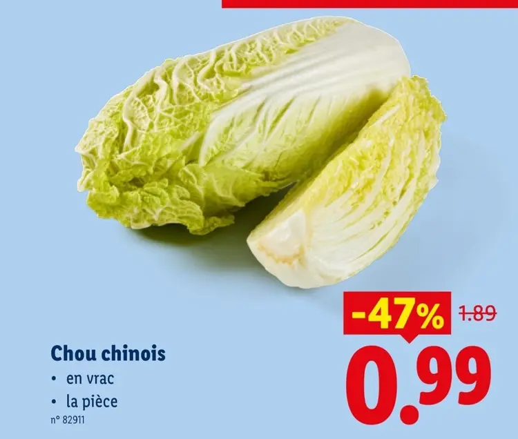 Offre: Chou chinois