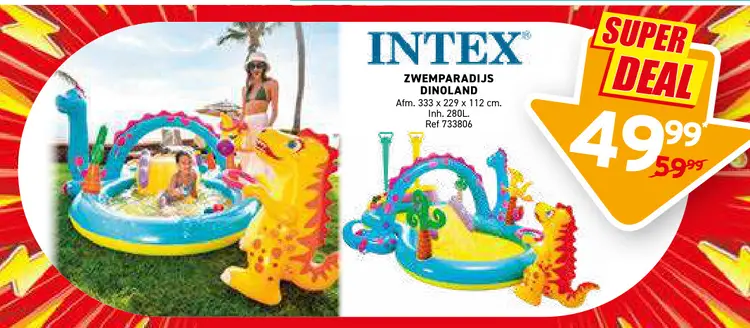 Promotie: Zwemparadijs dinoland