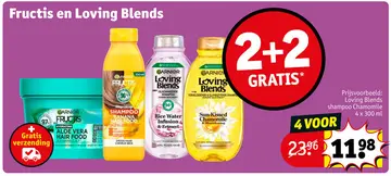 Aanbieding: Fructis en Loving Blends