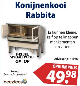 Aanbieding: Kabbita