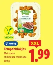 Aanbieding: Tempehblokjes