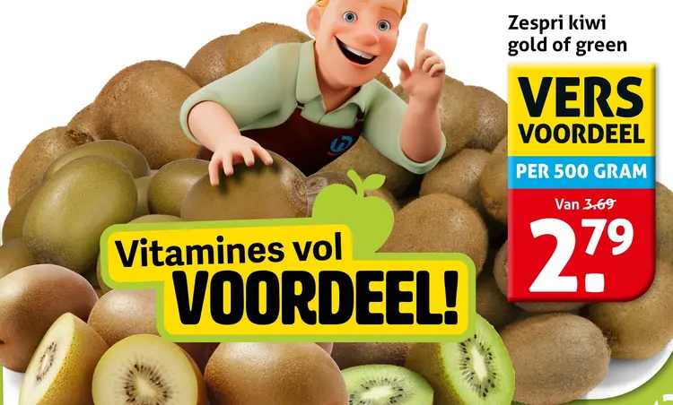Aanbieding: Zespri kiwi gold of green