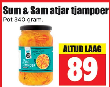 Aanbieding: Sum & Sam atjar tjampoer