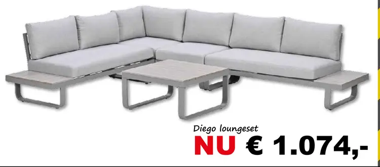 Aanbieding: Diego loungeset