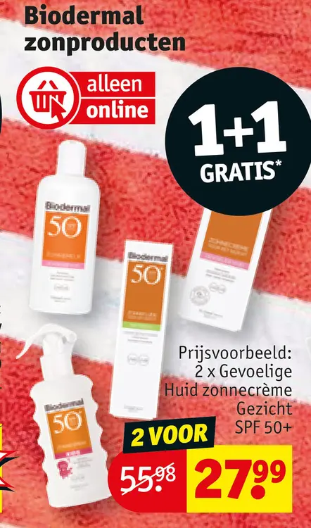 Promotie: Biodermal zonproducten