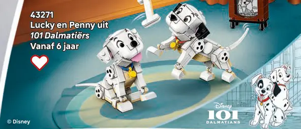 Aanbieding: Lucky en Penny uit 101 Dalmatiërs
