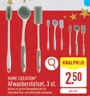 Promotie: Afwasborstelset