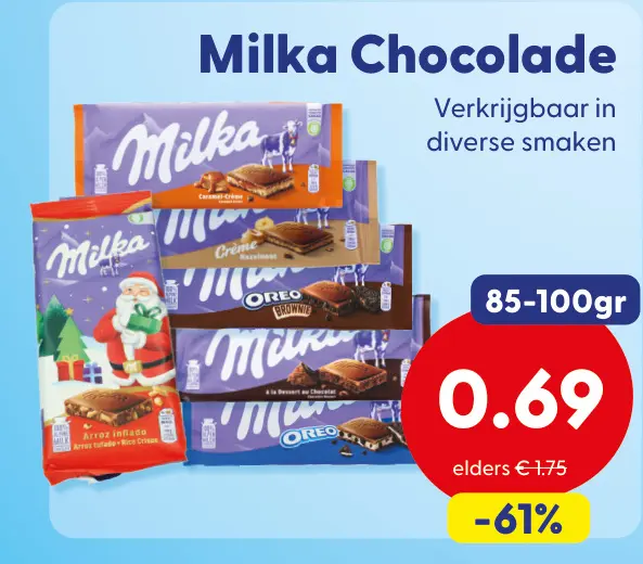Aanbieding: Milka Chocolade
