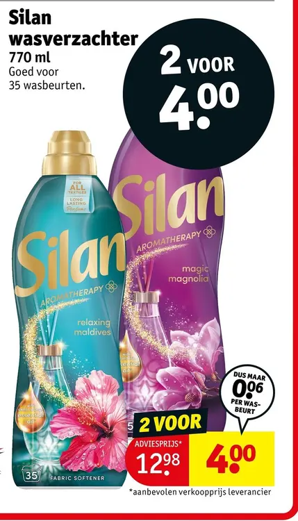 Aanbieding: Silan wasverzachter