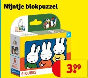 Aanbieding: Nijntje blokpuzzel