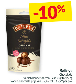 Aanbieding: Baileys Chocolade