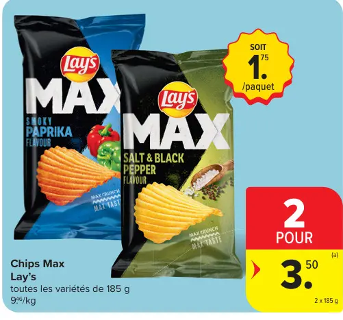 Offre: Chips Max