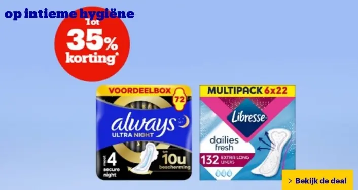 Aanbieding: Intieme hygiëne