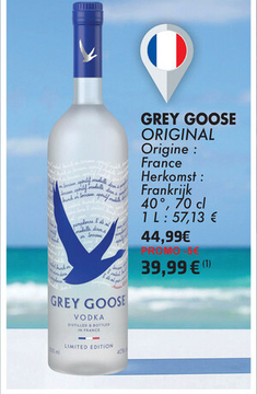 Aanbieding: GREY GOOSE ORIGINAL