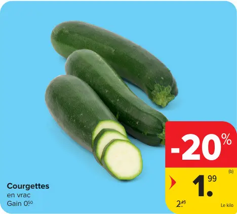 Offre: Courgettes