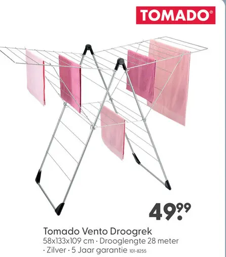 Aanbieding: Tomado Vento Droogrek