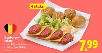 Aanbieding: Hamburger-schotel
